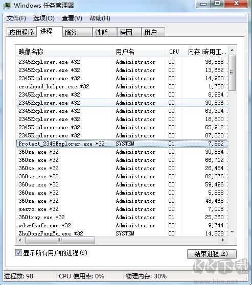 Protect_2345Explorer.exe是什么進(jìn)程？怎么禁用？