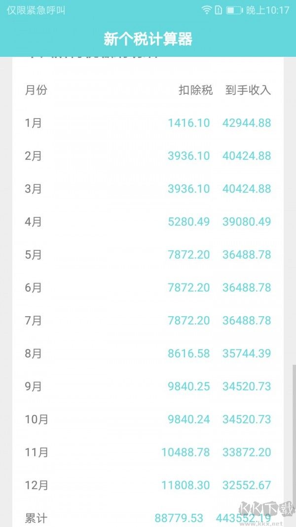 新個稅計(jì)算器