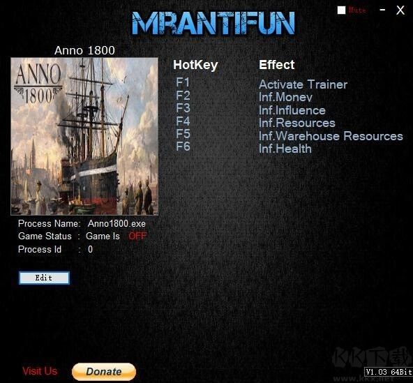 紀(jì)元1800修改器