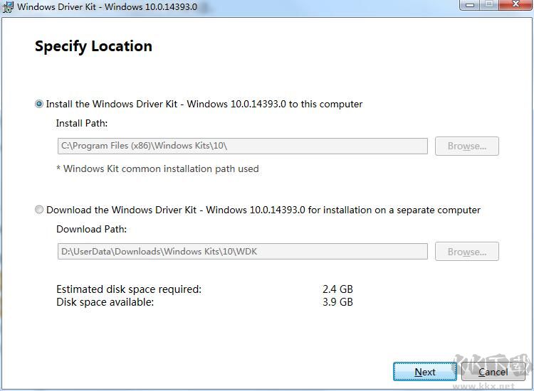 Windows驅(qū)動程序工具包(WDK10)