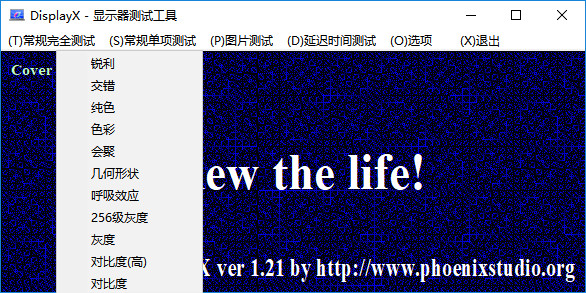 DisplayX(顯示器測(cè)試工具)
