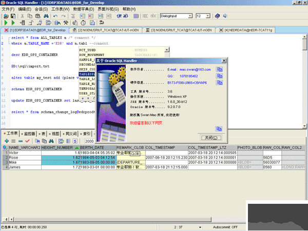 Oracle SQL Handler數(shù)據(jù)庫(kù)客戶(hù)端