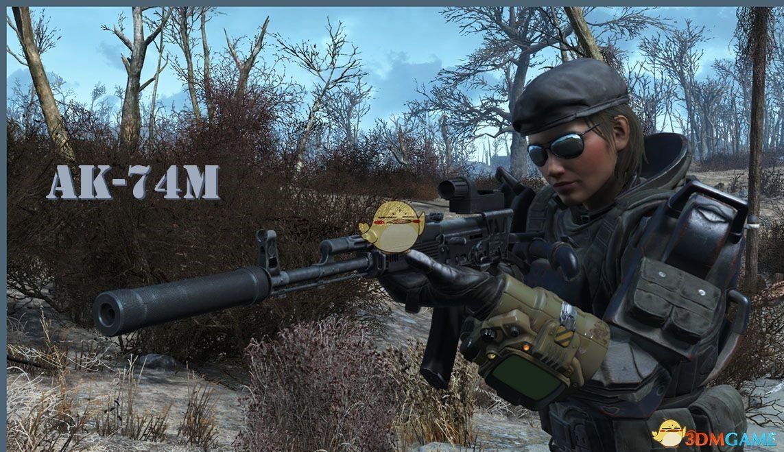 輻射4俄網(wǎng)AK74M沖鋒槍MOD