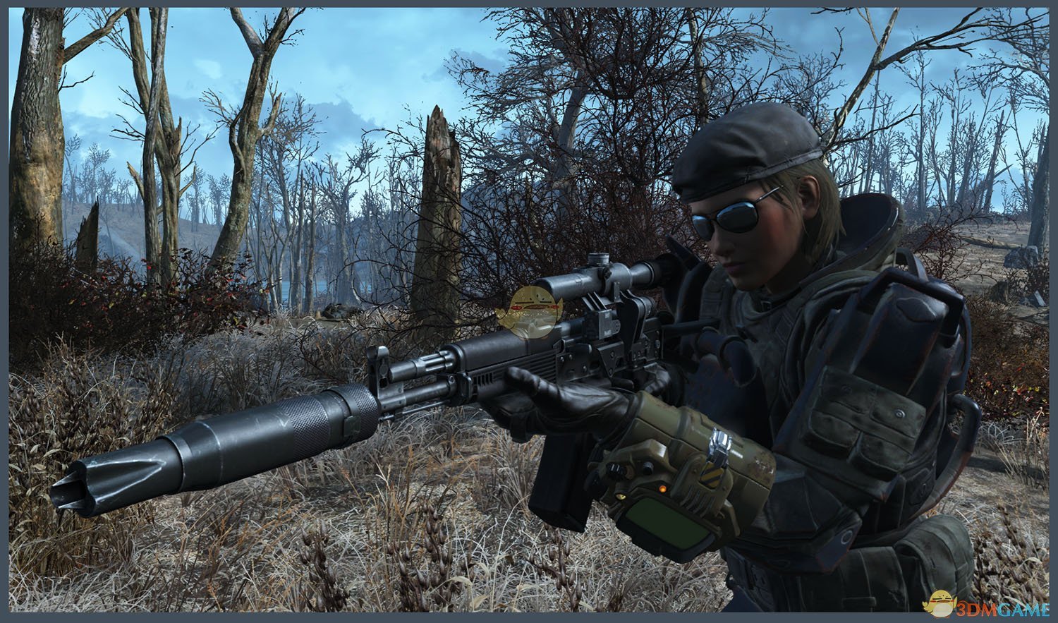 輻射4俄網(wǎng)AK74M沖鋒槍MOD