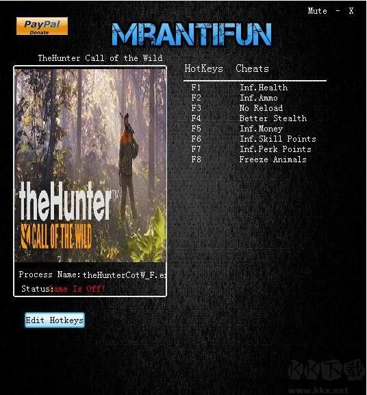 獵人荒野的呼喚八項修改器