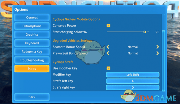 深海迷航海蛾號屬性增強(qiáng)MOD