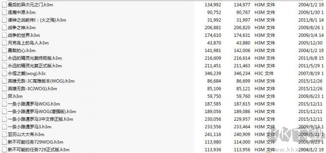 魔法門之英雄無敵3地圖包(2980張去重完整版)