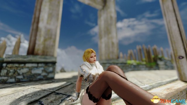 上古卷軸5 御姐女王大長腿安雅人物捏臉