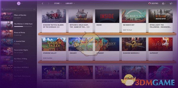 《Good Old Game》GOG游戲平臺(tái)