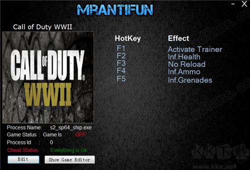 使命召喚16四項修改器