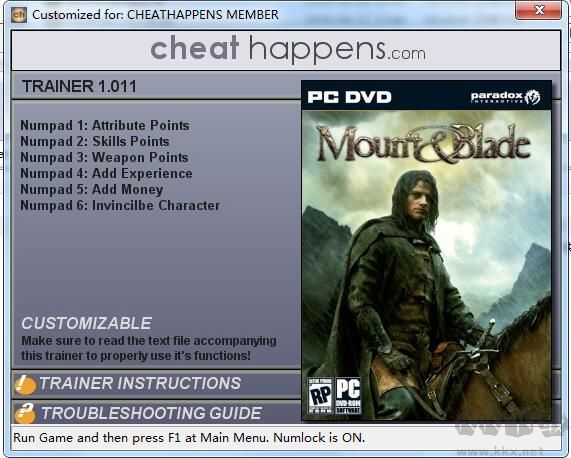 騎馬與砍殺無雙三國(guó)神器修改器