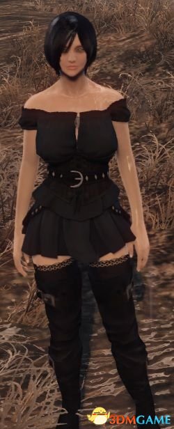 輻射4巫師3葉妮芙同款裙子MOD