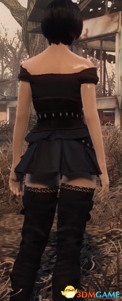 輻射4巫師3葉妮芙同款裙子MOD