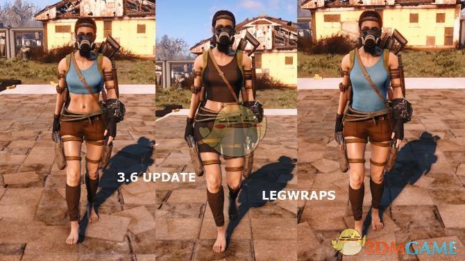 輻射4古墓麗影勞拉同款服裝MOD
