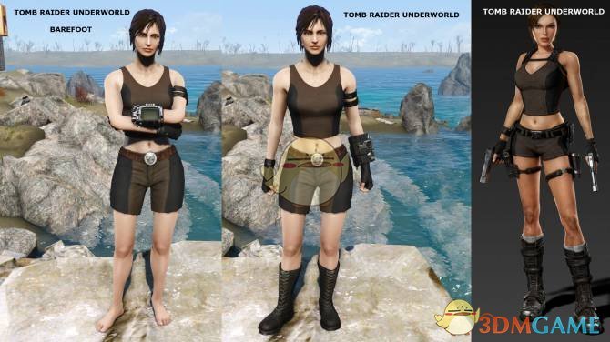 輻射4古墓麗影勞拉同款服裝MOD