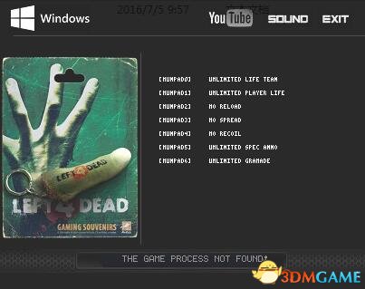 求生之路2七項修改器