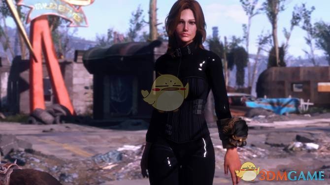 輻射4黑夜傳說塞勒涅同款皮衣MOD