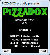 戰(zhàn)地1942三項修改器