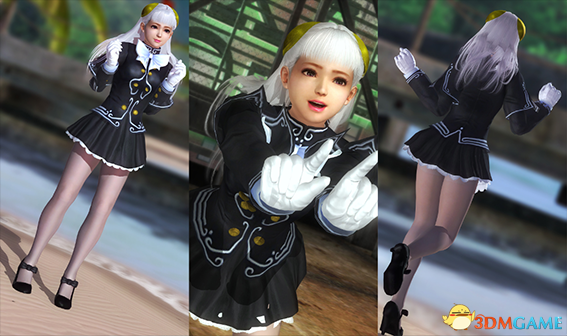 死或生5街霸英格麗德同款黑絲短裙性感服裝MOD