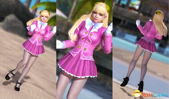 死或生5街霸英格麗德同款黑絲短裙性感服裝MOD