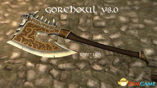 上古卷軸5天際地獄咆哮血吼戰(zhàn)斧[魔獸世界同款]武器MOD