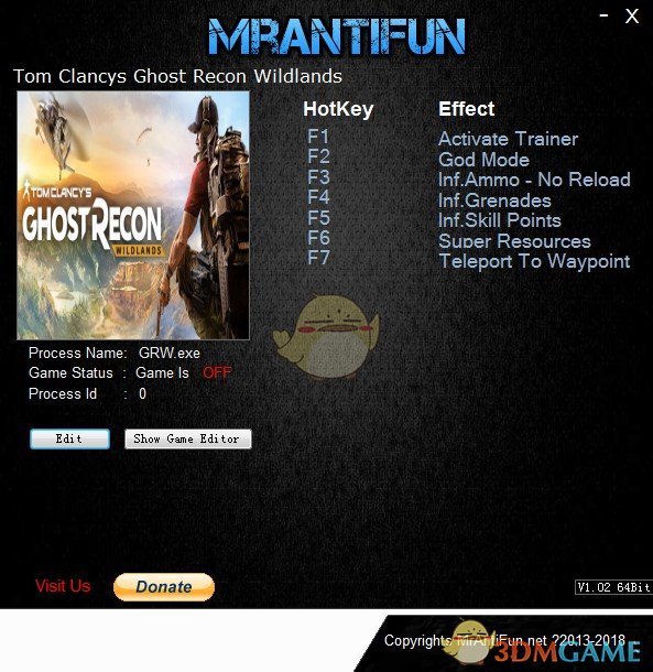 幽靈行動修改器2021最新下載