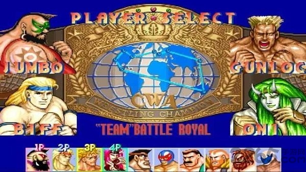 摔跤霸王街機(jī)游戲改版