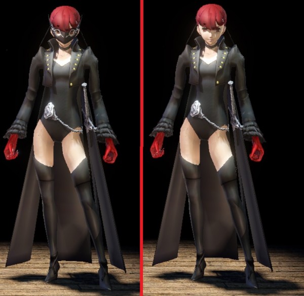 怪物獵人世界冰原女神異聞錄5皇家版芳澤霞角色外觀MOD