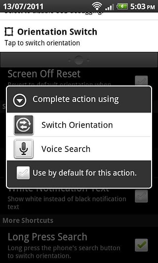 手機(jī)強制屏幕旋轉(zhuǎn)