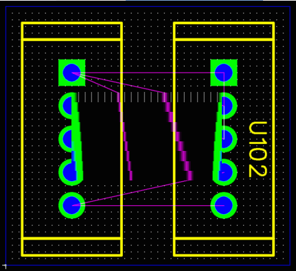 PCB版圖設(shè)計(jì)工具(FreePCB)截圖