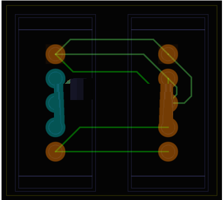 PCB版圖設(shè)計(jì)工具(FreePCB)截圖