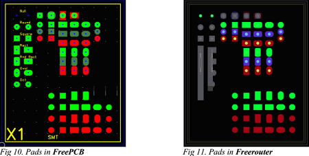 PCB版圖設(shè)計(jì)工具(FreePCB)截圖