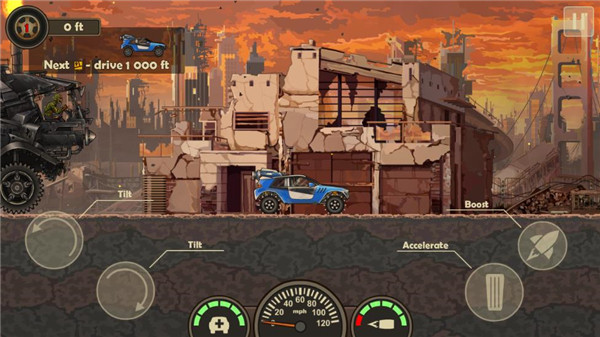 戰(zhàn)車撞僵尸3無敵版