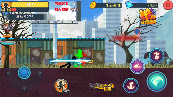 火柴人突擊格斗蟲蟲漢化