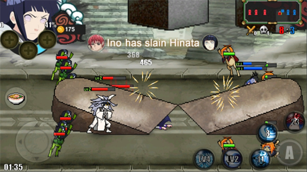 火影戰(zhàn)記破解版滿人物