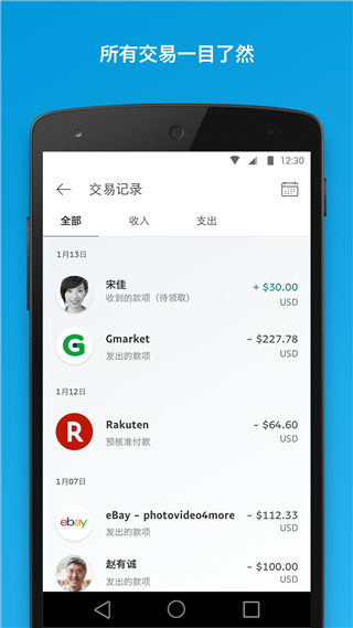 PayPal支付