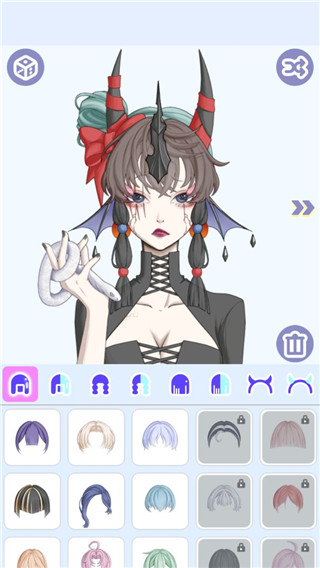 怪物女孩換裝游戲