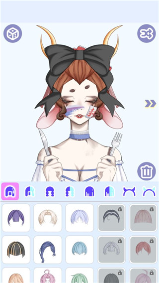 怪物女孩換裝游戲