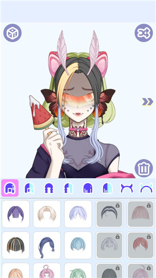 怪物女孩換裝游戲