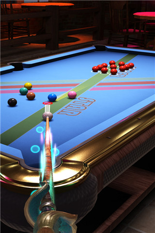 真實(shí)3D臺(tái)球游戲