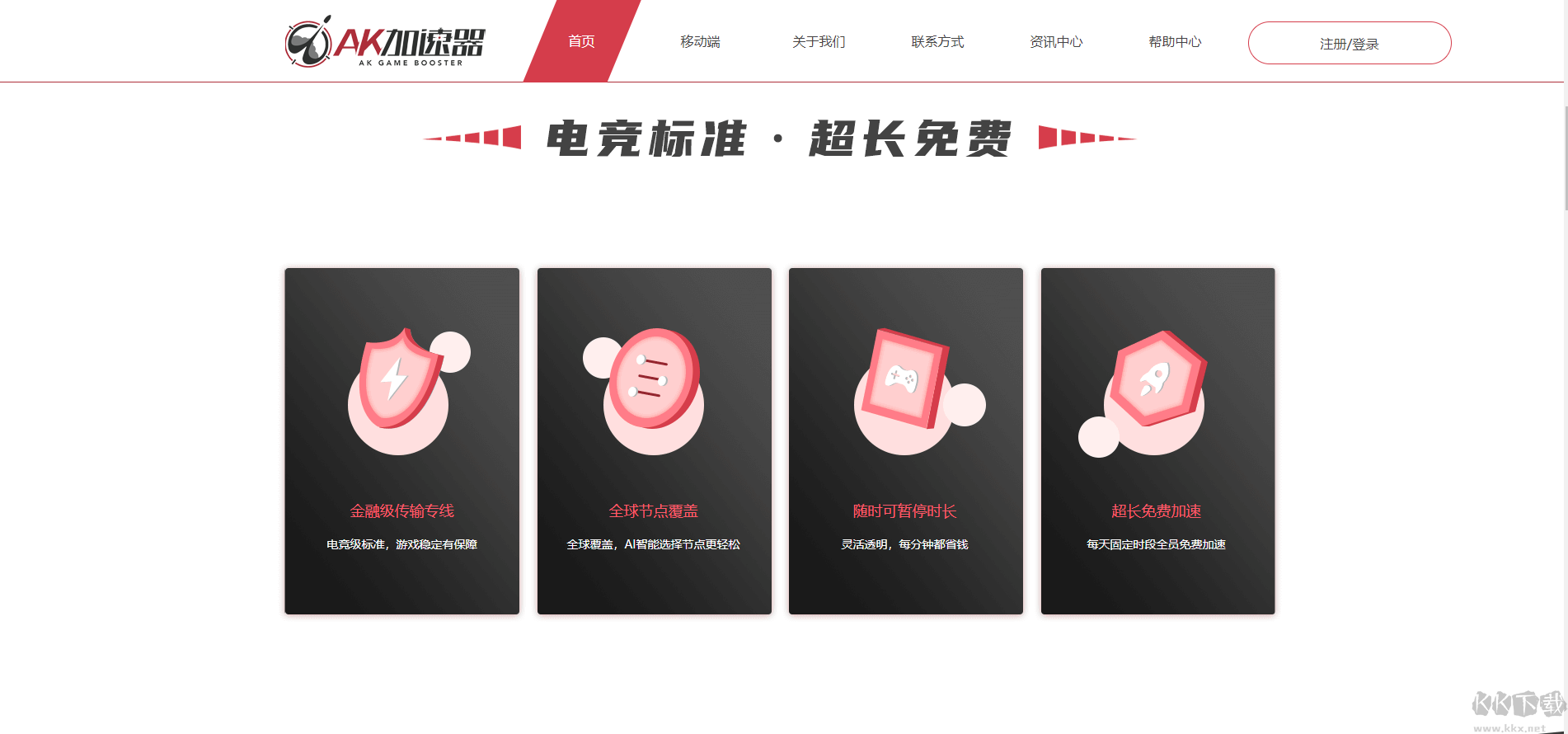 AK游戲加速器最新版