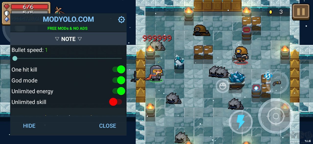 元氣騎士mod作弊菜單版