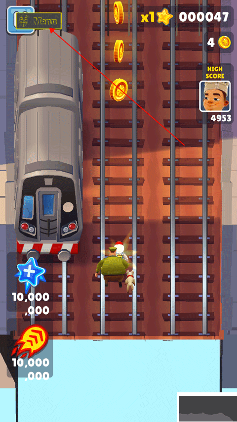 地鐵跑酷上帝視角版