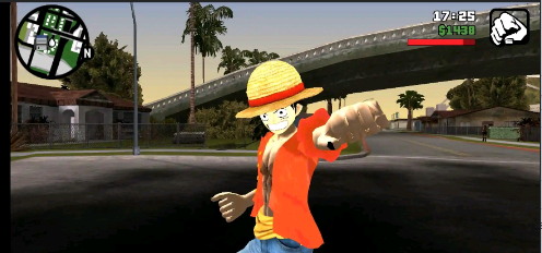 圣安地列斯路飛MOD手機(jī)版