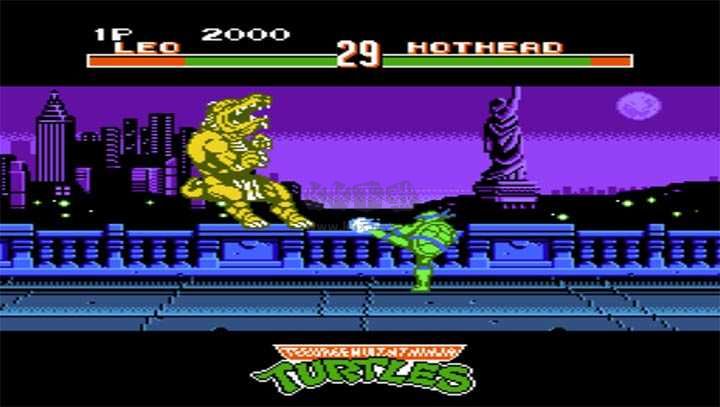 忍者神龜格斗街機版