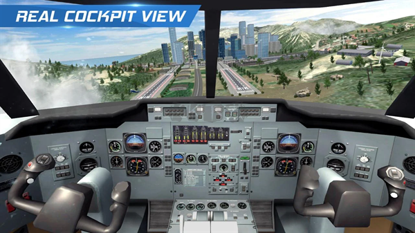 真實(shí)飛行模擬3d全飛機(jī)解鎖版