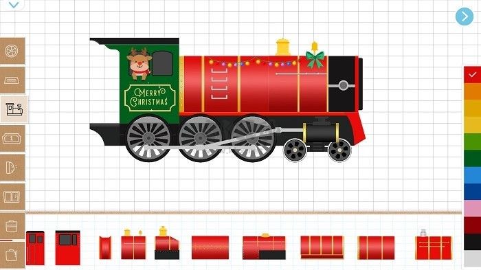 Labo積木火車圣誕版