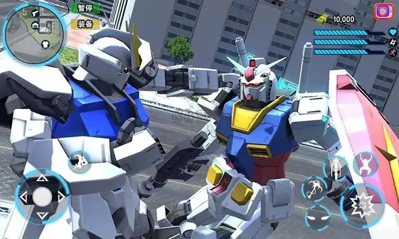 機(jī)甲戰(zhàn)士都市亂斗無限金幣版