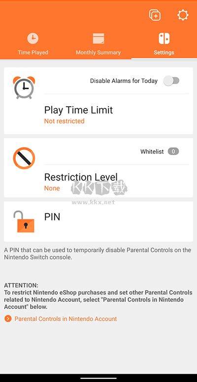 任天堂家長控制app安卓版