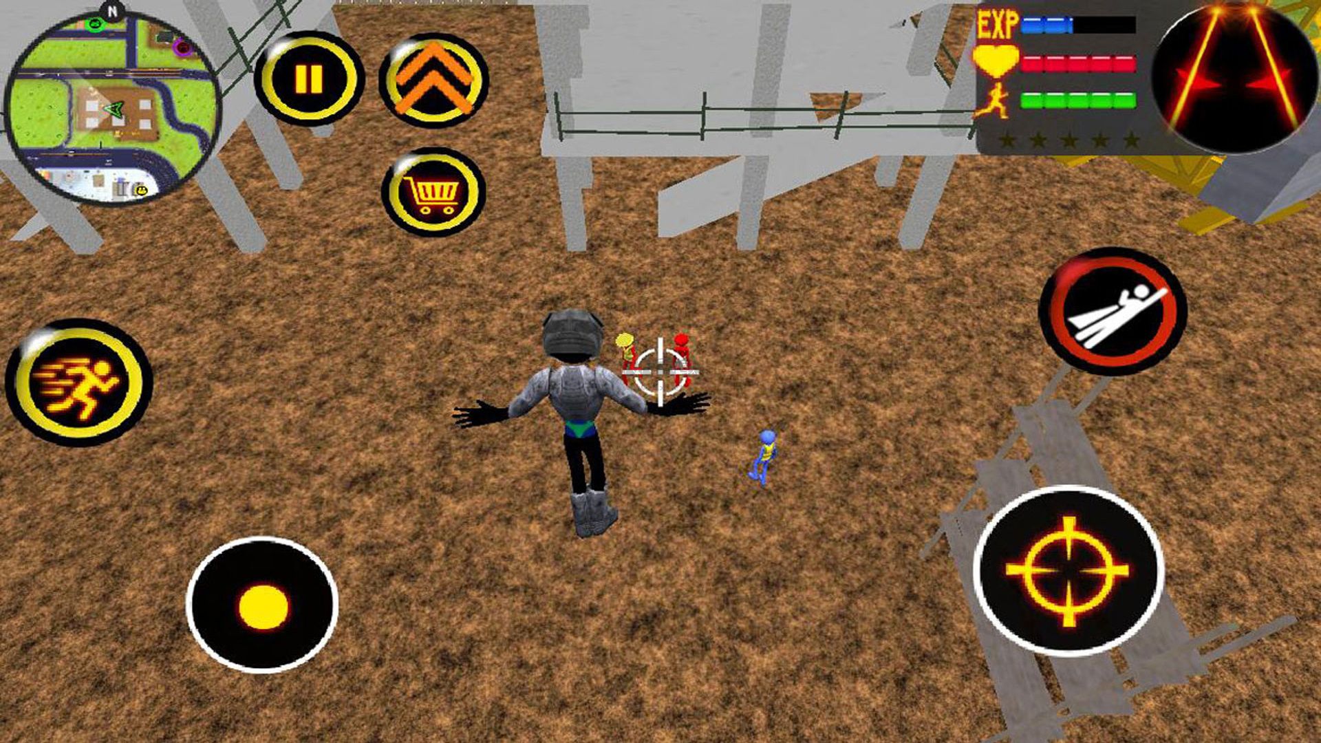 鋼鐵火柴人城市英雄手游